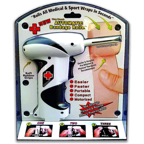 Wrap Wrench-A Professional Sports & Medical Wrap and Bandage Roller