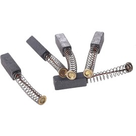 NIOOLIUK 15 Pcs Carbon Brushes with Wire Leads and Brush Springs Attached 19mm x 7 mm x 6 mm for Generic Electric Motor