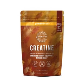 Primal Harvest Suplemento en polvo de creatina para hombres y mujeres, fitness, entrenamientos y crecimiento muscular, para ayudar a promover la recup
