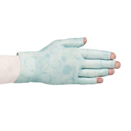 Lymphedivas Bubbles Medical Graduated Compression Glove for Lymphedema (30-40 mmHg Large)