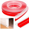 T-Shaped Door Draft Stopper, 20FT Weather Stripping, Silicone Seal Weather for Glass Shower, Window, Door Frame