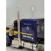 JP Garage Tamiya Aluminum Pair 21.5cm Long Exhaust Pipe Stack
