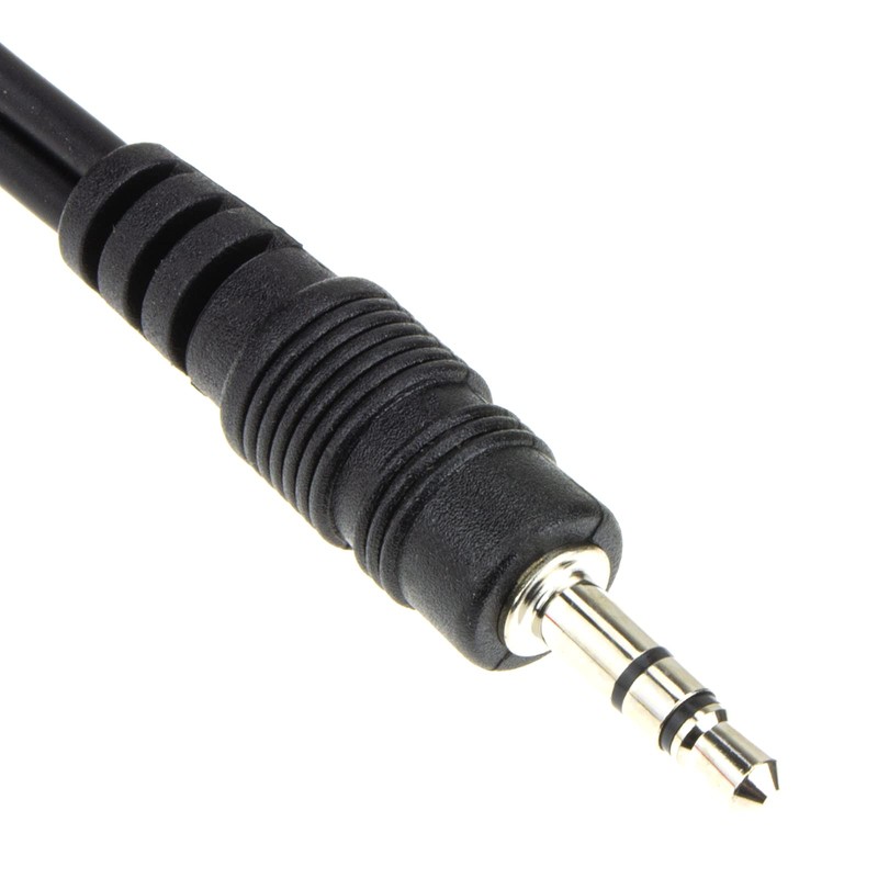 Stereo Jack Plug for 2 x Mono Red & White