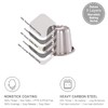 CHEFMADE Canele 6.6 cm 4 Piece Non-Stick Muffin Pan for