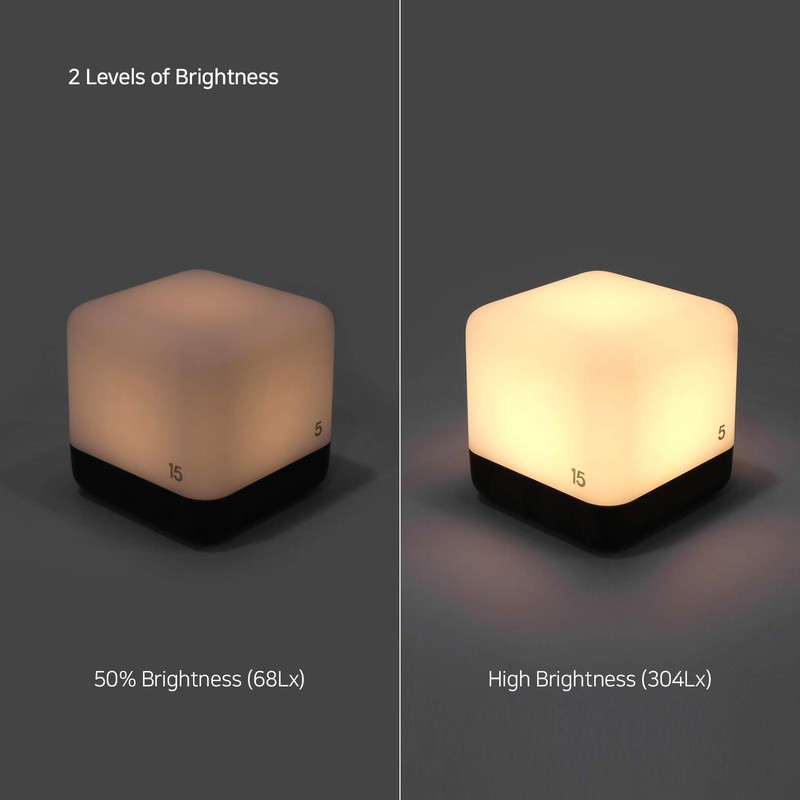 Mooas Rechargeable LED Nightlight with 5, 15, 30 & 60