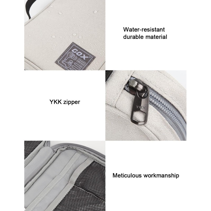 gox Electronic Cable Tech Cord Organizer Travel Case Small Cable