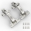 Furniware 135° Folden Door Hinges, 2 Pack Corner Kitchen Cabinet