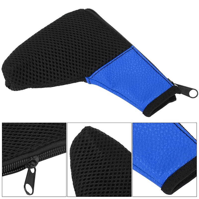 L Shaped Zipper Design Golf Club Head Cover Golfer Accessory