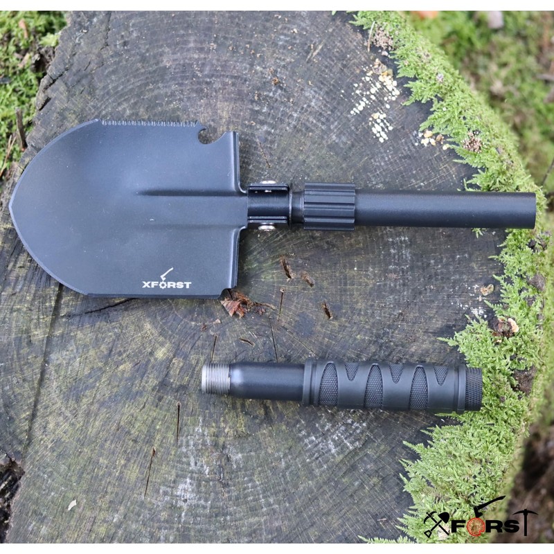 Xforst KS4 Folding Shovel Multifunctional Shovel with Bag - Ideal
