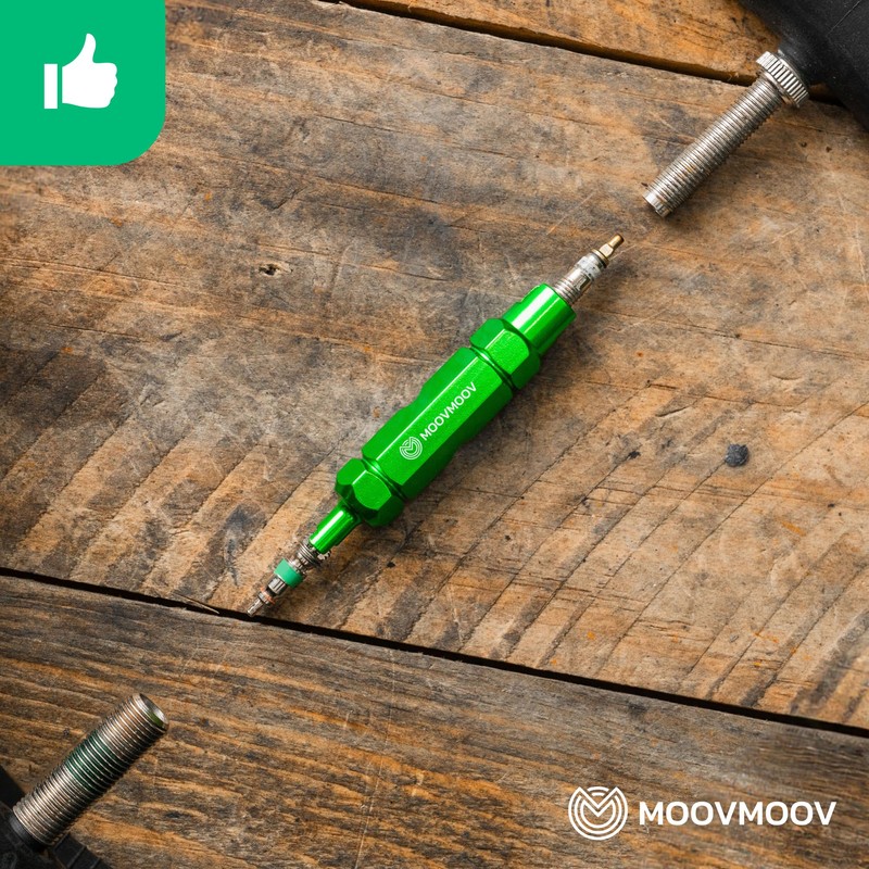 MOOVMOOV Double End Valve Extractor for Presta and Schrader Valves