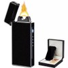 Electric Lighter Plasma Rechargeable with LED Battery Indicator Strong Flame,