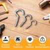 Forbabe Screw Hooks Small 304 Stainless Steel Pack of 20