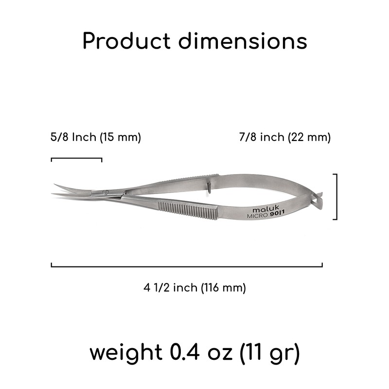 Professional Cuticle Scissors Maluk Micro