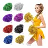 Lecute 12 Pares De Pompones Mechudos Fiesta Batucada Pom Pon
