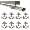 8 Pack Strut Clamp; Universal Strut Clamps for Rigid Conduit
