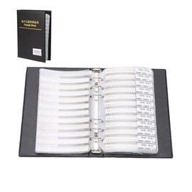 SMD Book 0805, 4250Pcs 0805 Series 170 Value SMD Resistor Sample Book Kit, Kit de Componentes Electrónicos