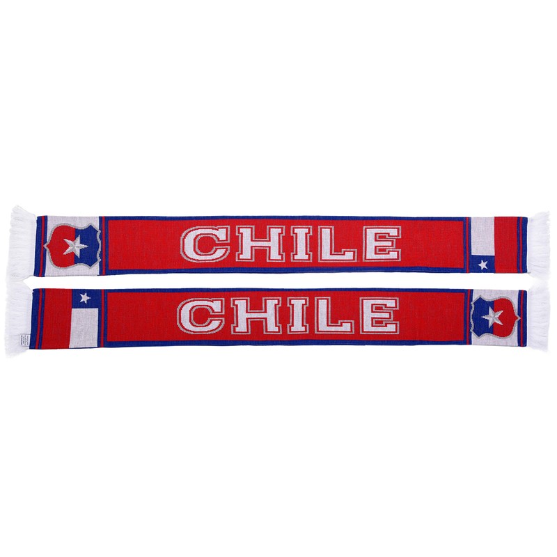 Chile Soccer Knit Scarf