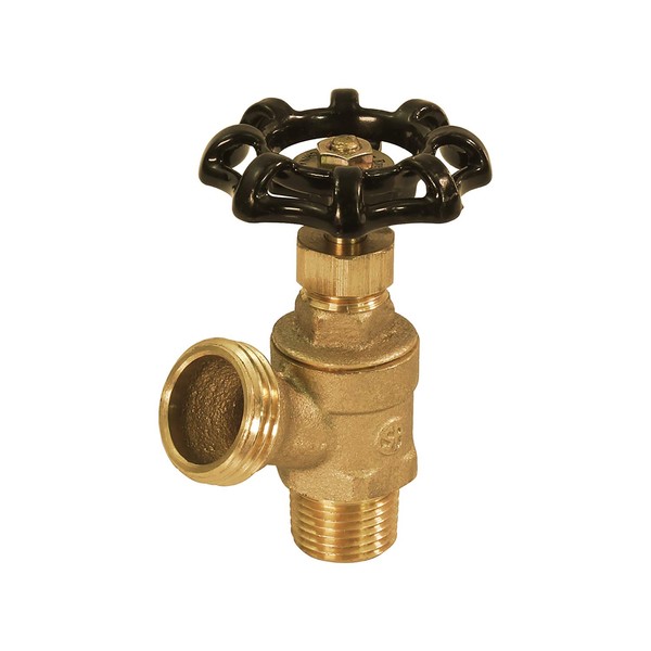 Midline Valve 6834 Boiler Drain Valve with Stuffing Box 1/2