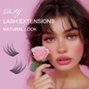EMEDA DIY Eyelash Extensions Individual Lash Extensions Clusters 70 Pcs