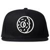 Kings Of NY Donut with Sprinkles Snapback Hat Cap Black