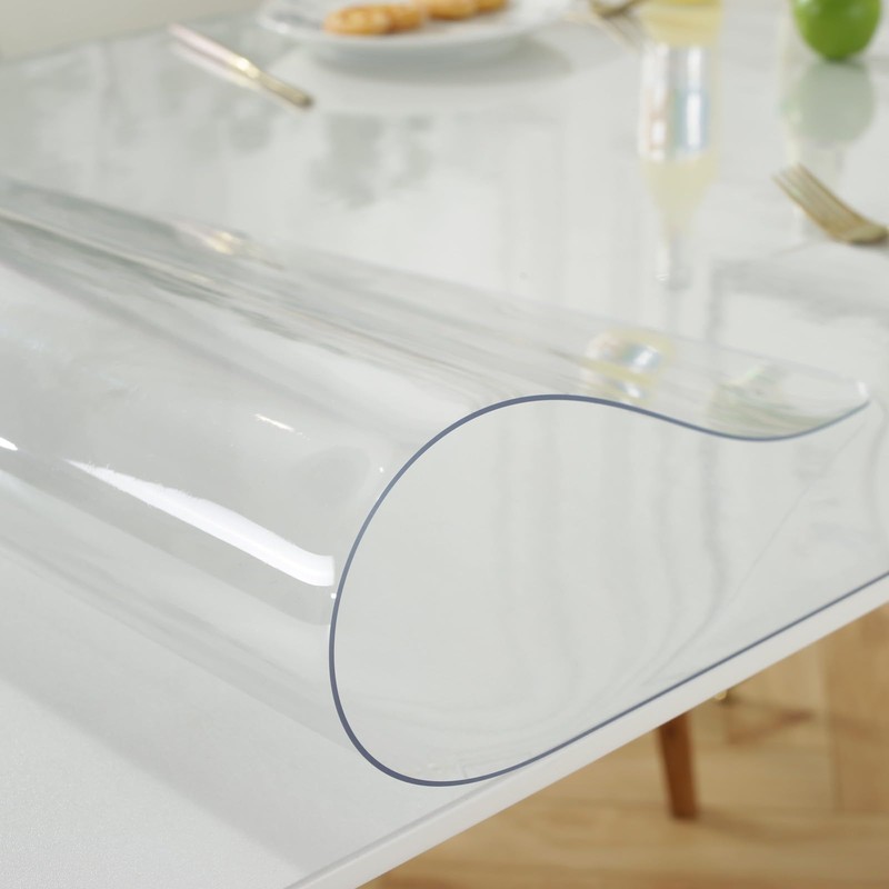 LovePads Clear Table Cover Protector 36 x 96 Inch, 1.5mm
