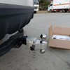 Accskzo Adjustable Trailer Hitch Ball Mount for 2" Receiver, 6"
