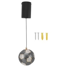 Soccer Pendant Light LED Creative Energy Saving Warm Light Hardwired Soccer Ball Ceiling Lamp for Bedroom Indoor 100‑265V