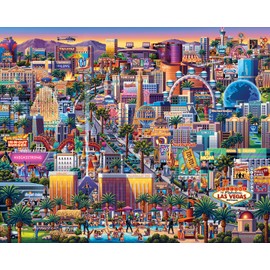Dowdle Jigsaw Puzzle - Las Vegas Strip 1000 Piece