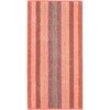 Cawö bath towel Unique Streifen orange size 70x140 cm