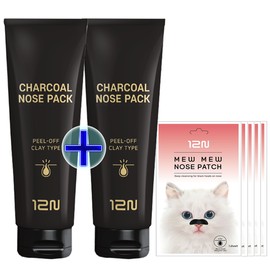 Twelve Nine 무료 대용량 투웰브나인 차콜 코팩 100g +100g / 블랙헤드 + 피지제거 + 모공수축 [대용량 투웰브나인 차콜 코팩 100g+100g] Free Large Capacity Twelve-Nine Charcoal Pore Pack 100g + 100g / Blackhead + Sebum Removal + Pore Tightening [Large Capacity Twelve-Nine Charcoal Pore Pack 100g + 