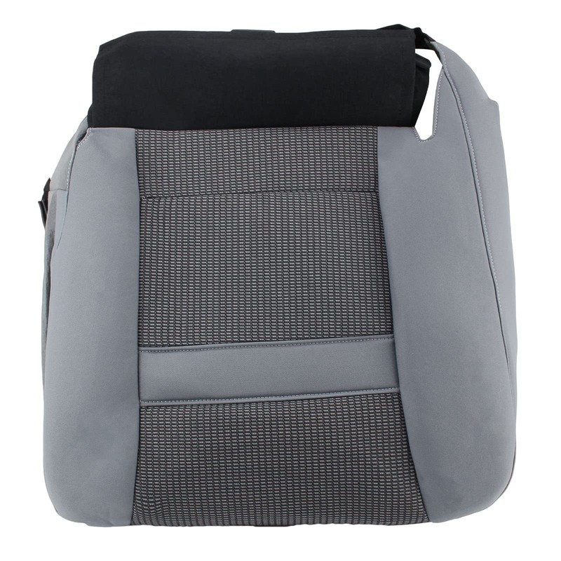 AUTOKAY Driver Side Seat Bottom Cushion + Gray Seat Cover