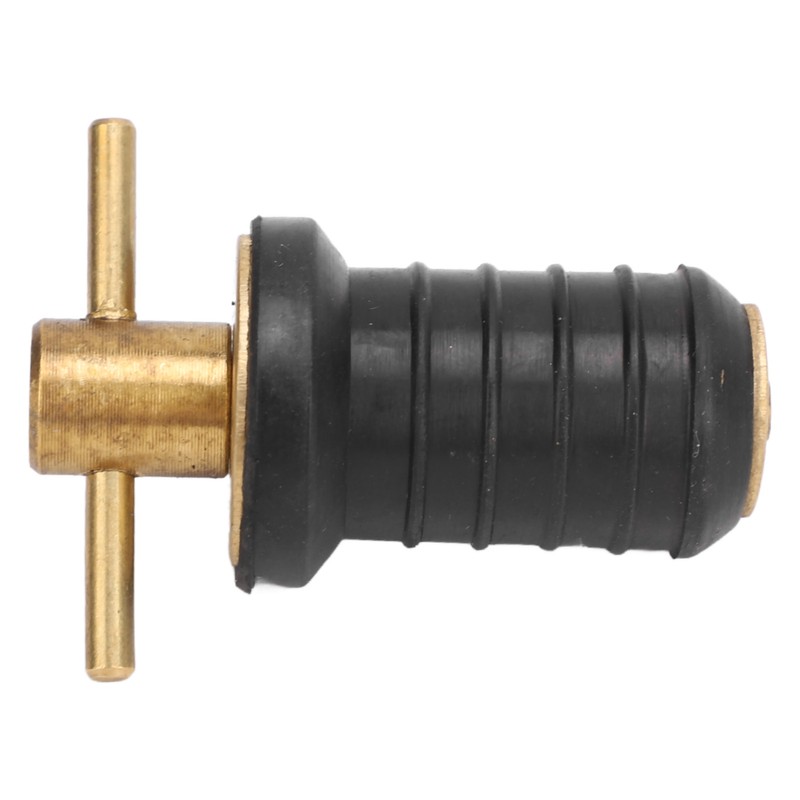 Marine Boat Brass T Handle Drain Plug Strong Structure Twist