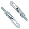 2 x M8 X 38MM THREADED ANTILUCE BOLT TRAILER TRACTOR