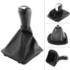 KSTE 5-Speed Car Gear Knob Gear Stick Gaiter Boot Kit
