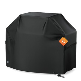 BBQ Abdeckhaube Premium Schutzhaube für Gasgrill schwarz XL 140 x 65 x 120 cm