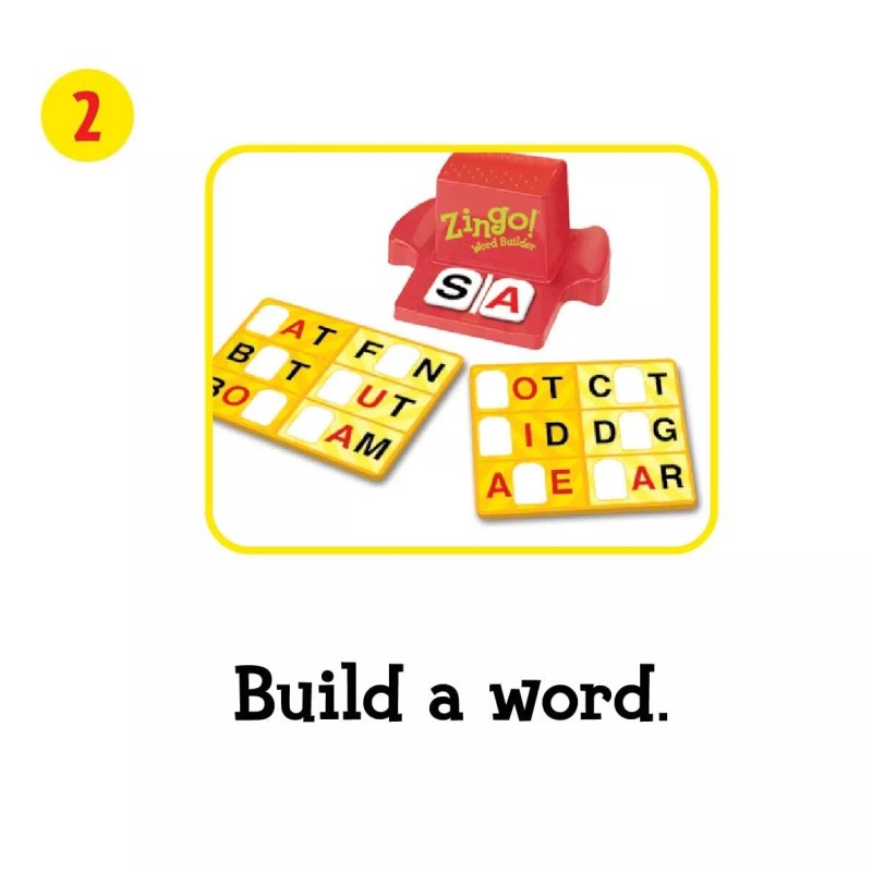 ThinkFun Zingo Word Builder Game Educational Fun for Early Readers