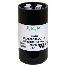 USA 88-108 uF/MFD 165 VAC 50/60 Hz AC Round Start Capacitor by JustCapacitors