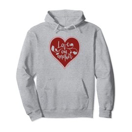 JOHN 13:34 LOVE ONE ANOTHER Apparel Christian Gift Pullover Hoodie