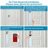 Sanbege 2 Pcs Door Scratch Protection Plate 4" x 22",