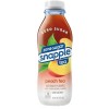 Snapple Zero Sugar Peach Tea, 16 fl oz recycled plastic