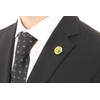 Don Flyee Skull Smile Mark Pin Badge Pin Butterfly Clutch