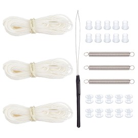 NICENEEDED RV Pleated Shade Repair Kit, Window Shades Blind String Repair Restringing Kit RV Camper Replacement Blinds Repairing for Travel Trailer