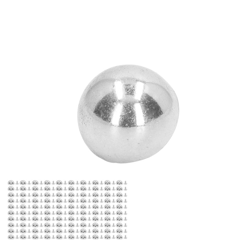 100 Sets Mushroom Rivet 12mm High Hardness Round Head Leather