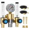 BETOOLL Dual Output Argon Regulator - MIG/TIG Flow Meter Gas