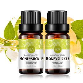 2-Pack Honeysuckle Essential Oil 100% Pure Oganic Plant Natrual Flower Essential Oil for Diffuser Message Skin Care - 10ML