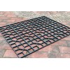 2 Pack Decorative Pavement Mold Cement Form Stamp Walkway Maker