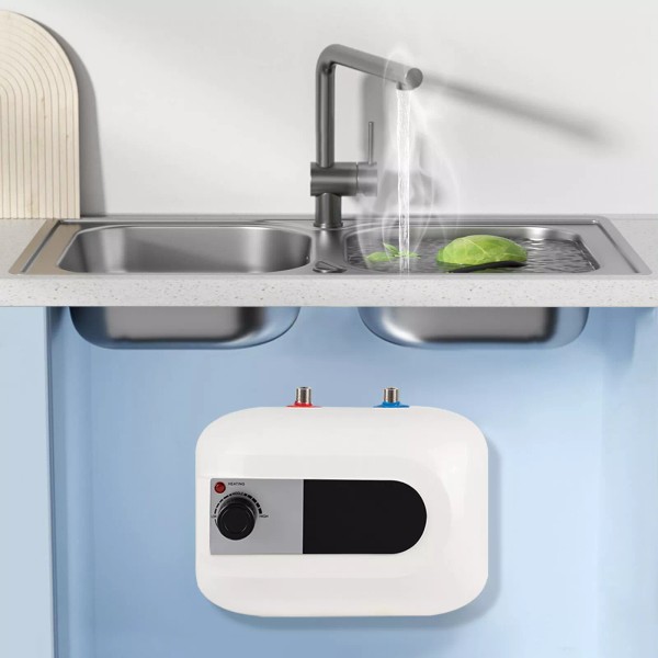 110V Electric Mini-Tank Water Heater – Instant Hot Water for