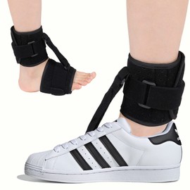 DouHeal AFO Foot Drop Brace, Drop Foot Braces For Walking with Shoes, Improve Walking Gait, Effective Relieve Pain, Adjustable Foot Orthosis Brace Support for Sleep, Plantar Fasciitis for Left & Right
