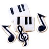 1 Dz. Music Note and Keyboard Cookies! Birthday Favors or Gifts for Teachers!