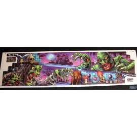 Williams Monster Bash Art Blades for Pinball Machines